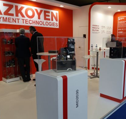 La división de medios de pago de Grupo Azkoyen presenta nuevos productos en la feria internacional Intertraffic Amsterdam